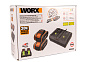 Комплект: Двойное Зарядное устройство WORX WA3883 + 2 Акб 4.0 А/ч