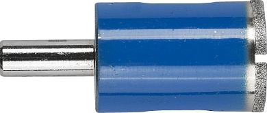 Сверло алмазное трубчатое по стеклу и кафелю, d=22 мм, зерно Р 100, ЗУБР Профессионал 29860-22