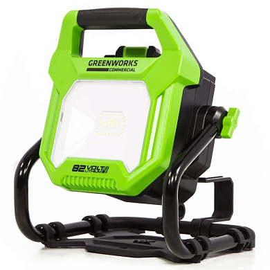 Прожектор Greenworks G82WLH с гибридным питанием, 82V / 220V, 1250/2500 лм, без АКБ и ЗУ