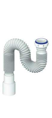 Гибкое соединение 800мм д.40 х  д.40/50 с гайкой 1 1/2