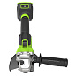 Угловая шлифовальная машина акк. Greenworks AG590, 24V, б/щет, 125 мм, 8500 об/мин,1х5Ач,ЗУ