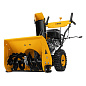 Бензиновая снегоуборочная машина SB 560 LP, 7 л.c, электростартер, фара Denzel