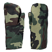 Рукавицы специальные х/б, утеплённые, ватин, камуфляж, 2 размер, Россия Сибртех