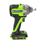 Гайковерт ударный акк. Greenworks IW5500, 24V, б/щет, 1/2'', 500Нм, 3 режима, без АКБ и ЗУ (3805007)