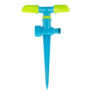 Разбрызгиватель вращающийся, 3 лопасти, на пике, ABS-пластик, LUXE// Palisad