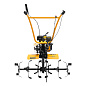Мотоблок DPT-370S, 7 л.с., ремен.сцеп, фрез 3х4, ШОМ, передачи 3В/1Н Denzel