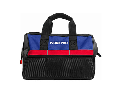 Сумка для инструмента на молнии с широким горлом 31,75см WP281001 500D/320х210х230мм WORKPRO