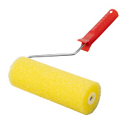 Валик "СТРУКТУРНЫЙ" поролоновый с ручкой, "гладкий", 230 мм, D - 80 мм, D ручки - 6 мм MTX