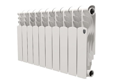 Радиатор биметаллический Royal Thermo Revolution Bimetall 350 - 10 секц.