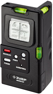 Двухплоскостной уровень-уклономер электронный ЗУБР Профессионал