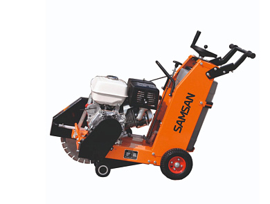 Шовнарезчик самоходный Samsan CUT 451, Honda GX390, диски 350-500мм, пропил <=180mm, вода 40л