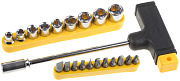 Отвертка-битодержатель с насадками 20 шт STAYER T-Max-20