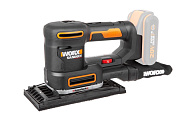Виброшлифмашина аккумуляторная WORX WX820.9, 20В, без АКБ и ЗУ