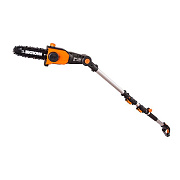 Цепная пила аккумуляторная телескопическая WORX WG349E.9, 20В, 20 см, без АКБ и ЗУ