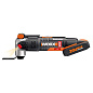 Реноватор аккумуляторный WORX WX693 20В, бесщеточный, 1*2,0Ач, ЗУ 2А, кейс