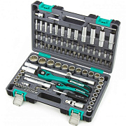 Набор инструментов 94 предмета, 12 гранные головки // Stels