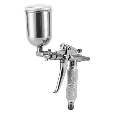 Краскораспылитель пневмат. для финишных работ с верхним бачком V=0,1 л, диам. сопла 0,5 мм// Matrix
