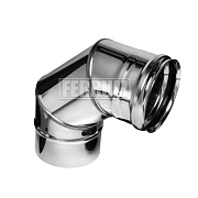 Колено угол 90° (430/0,8 мм) D 150 Ferrum