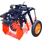 Картофелевыкапыватель грохотный на сайлентблоках ККГМБ.02.00.00 пневм колесо