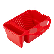 Кювета пластмассовая для кистей и мини-валиков, ручная, многофункциональная, 210х180х90мм Matrix