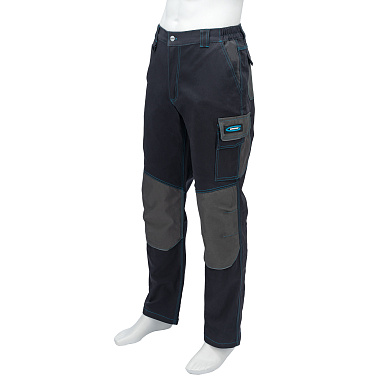 Брюки профессиональные рабочие, 97% хлопок 3% спандекс, L Gross 
