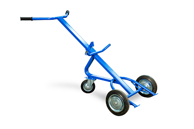 Тележка для металлических бочек TOR КБ-1  (250 колеса + 160 поворотное)