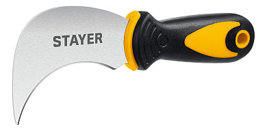 Нож STAYER C-Force, для листовых и рулонных материалов, 200 мм