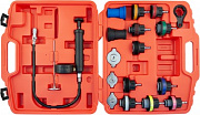 Набор для тестирования герметичности системы охлаждения, 18 предметов Thorvik