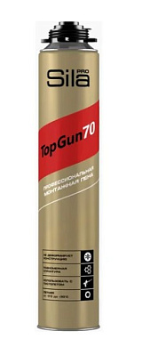 Монтажная пена Sila Pro TopGun 70, профессиональная, 880 мл