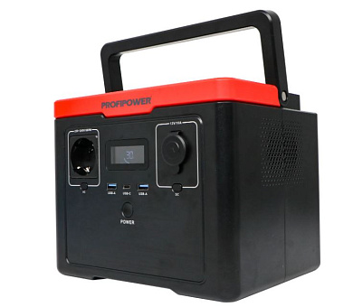 Аккумуляторная портативная электростанция PROFIPOWER ПЭ-600PRO 600Вт