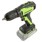 Дрель-шуруповерт акк. Greenworks GD24DD35, 24V, б/щет, 29/35Нм,2x2Ач,ЗУ,кор (3704007CUC)