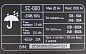 Пуско-зарядное устройство VERTON Energy SC-600 (230/50В/Гц,12/24В,емк20-1000Ач,ток зар/зап90А/600А)