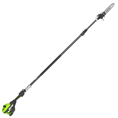 Высоторез/Сучкорез аккумуляторный телескопический Greenworks PS102T, 82V, 25 см, бесщ, без АКБ и ЗУ