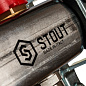 Коллектор из нержавеющей стали STOUT с расходомерами 5 контуров