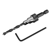 Сверло-зенкер под конфирмат, 5 мм Denzel