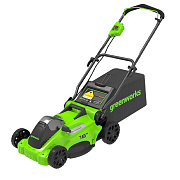 Газонокосилка аккумуляторная Greenworks, 40V, бесщеточная, 41 см, без АКБ и ЗУ, арт. 2517907