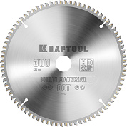 Диск пильный по алюминию KRAFTOOL Multi Material, 300 х 30 мм, 80Т