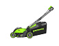 Газонокосилка аккумуляторная Greenworks GD40LM411, 40V, бесщеточная, 41 см, c 1хАКБ 4Ач и ЗУ