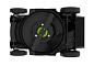 Газонокосилка аккумуляторная Greenworks GD24X2LM411, 2х24V, 41 см, бесщеточная, c 2хАКБ 4Ач и ЗУ