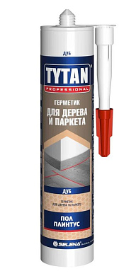 Герметик для дерева и паркета акрил дуб 280мл  Tytan Professional