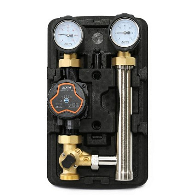 Комплект ZOTA ГБМ с 3х ходовым смесителем с насосом EcoRING III 25-60 180