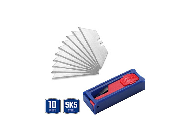 Лезвия для ножа трапецевидные WP213002 18мм/уп.10шт WORKPRO