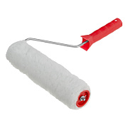 Валик "Искусственный мех", в сборе, 250 мм, D – 48 мм, D ручки – 6 мм, крепление шплинтом Сибртех