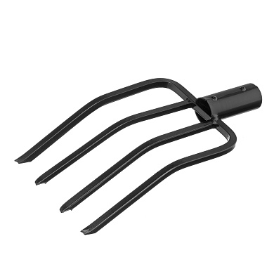 Вилы 4-х рогие, огородные, 185х270 мм, без черенка, Россия Сибртех