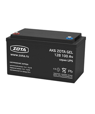 Аккумуляторная батарея ZOTA GEL100-12