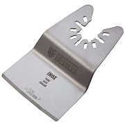 Насадка-шабер для МФИ, Inox, для снятия краски, ширина 50 мм, ступенчатая Denzel