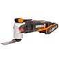 Реноватор аккумуляторный WORX WX693 20В, бесщеточный, 1*2,0Ач, ЗУ 2А, кейс