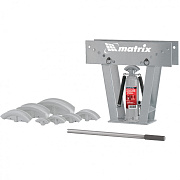 Трубогиб гидравлический, 1/2"–3", 15 т, в комплекте с башмаками// Matrix