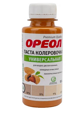 Колеровочная паста бежевый 100мл Ореол (6) Эмпилс
