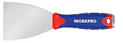 Шпатель гибкий из нержавеющей стали 80мм WP321011 //WORKPRO